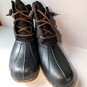 Sperry saltwater rain boots